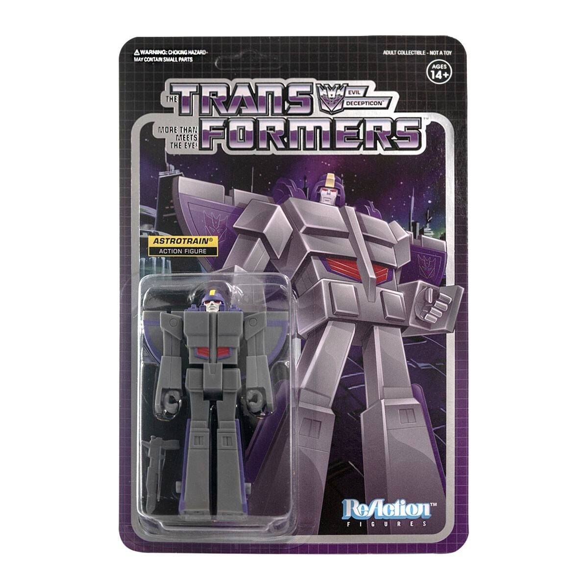 Transformers ReAction Actionfigur Wave 2 Astrotrain 10 cm