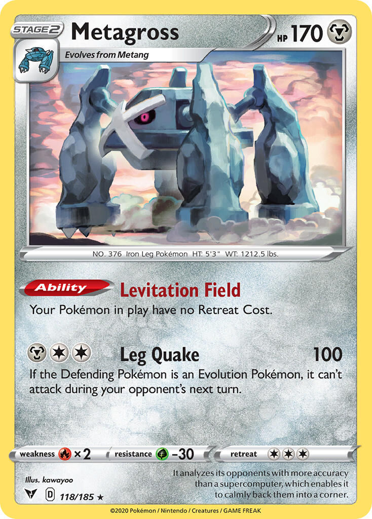 Metagross - 118/185 - EN Metagross - 118/185 - EN
