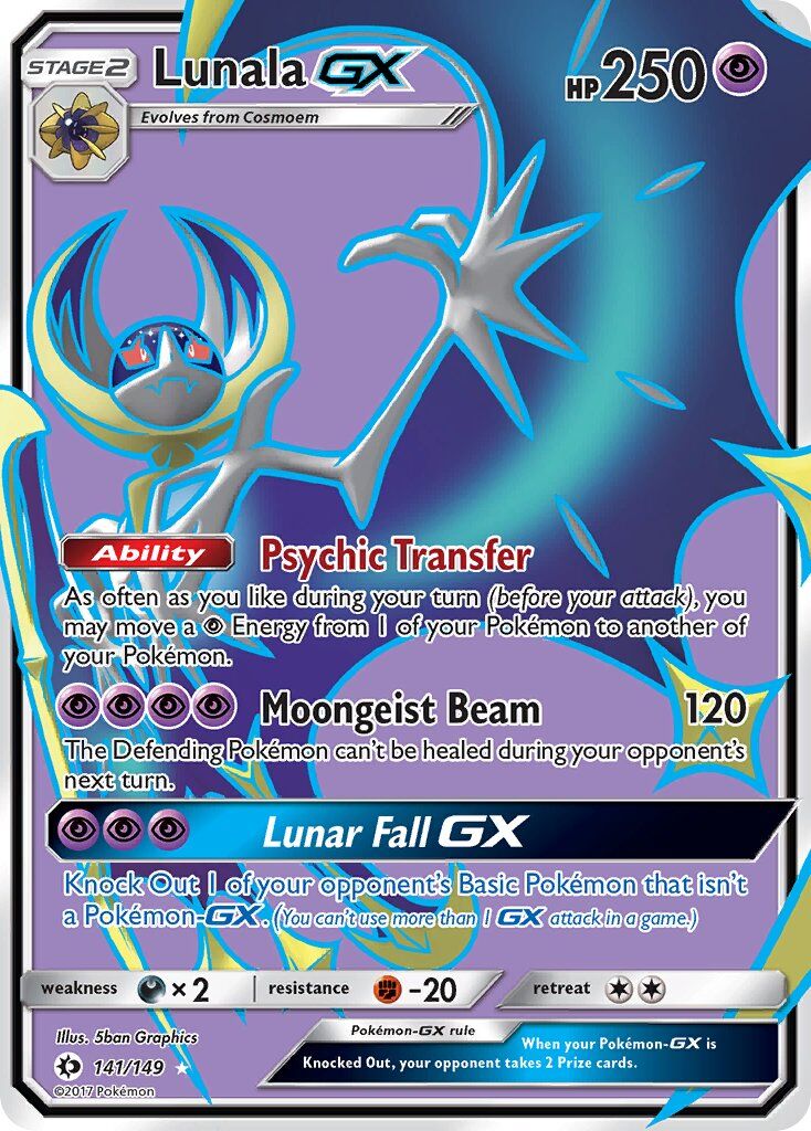 Lunala-GX - 141/149 - EN
