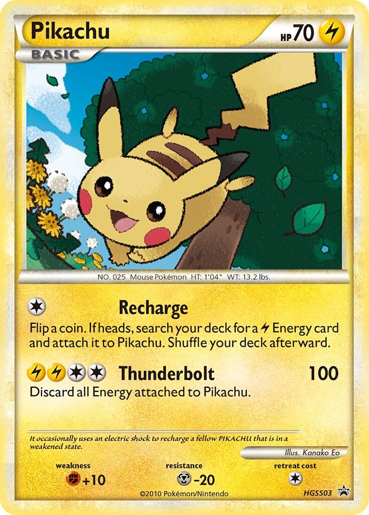 Pikachu - HGSS03/HHGS03 - EN