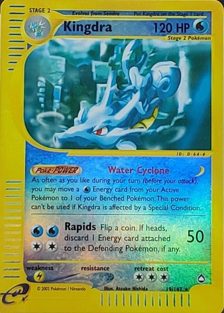Kingdra - 19/147 - Reverse Holo - EN