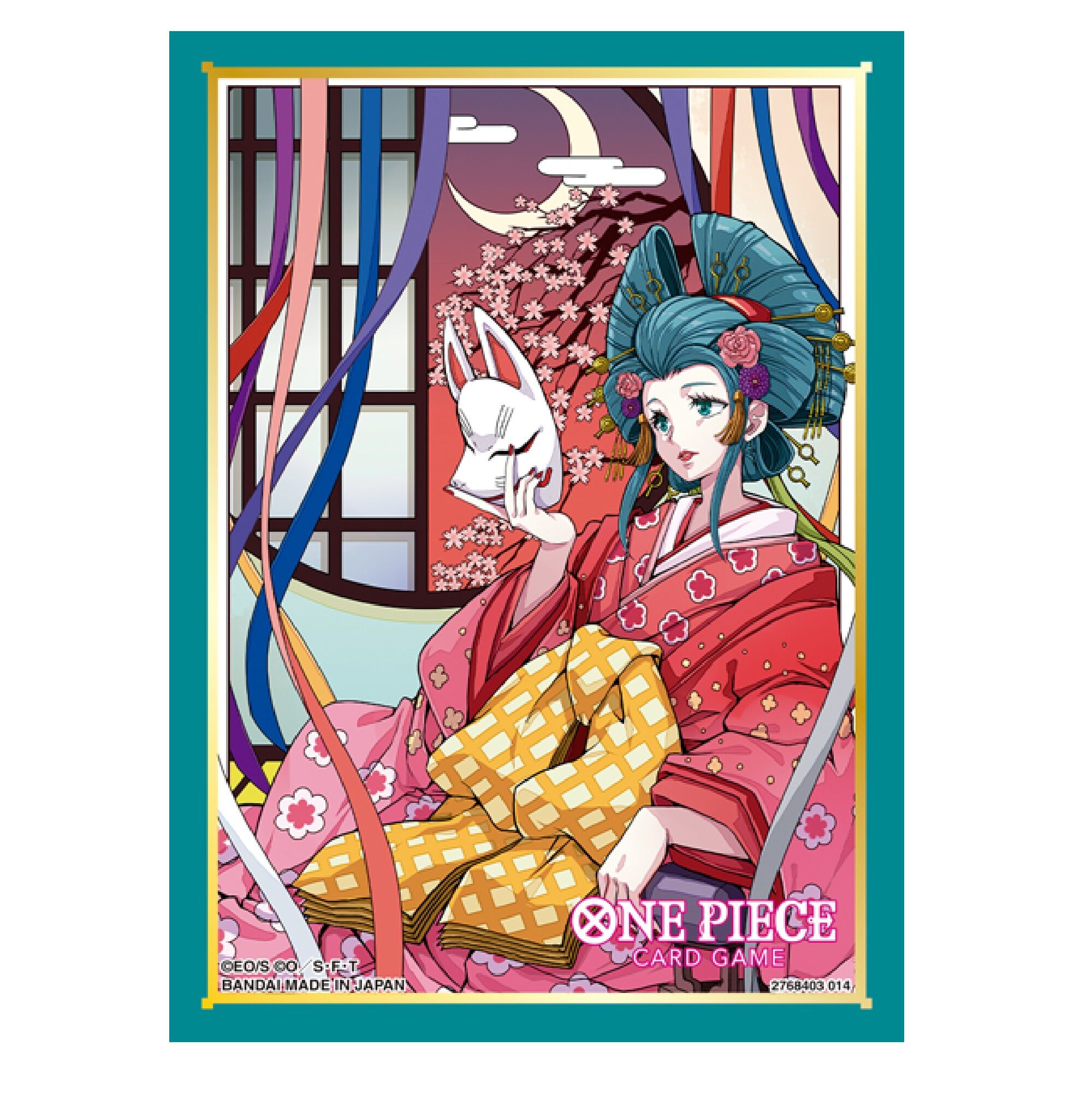 One Piece Card Game - Official Sleeves Set No. 10 (70) - Kouzuki Hiyori One Piece Card Game - Official Sleeves Set No. 10 (70) - Kouzuki Hiyori