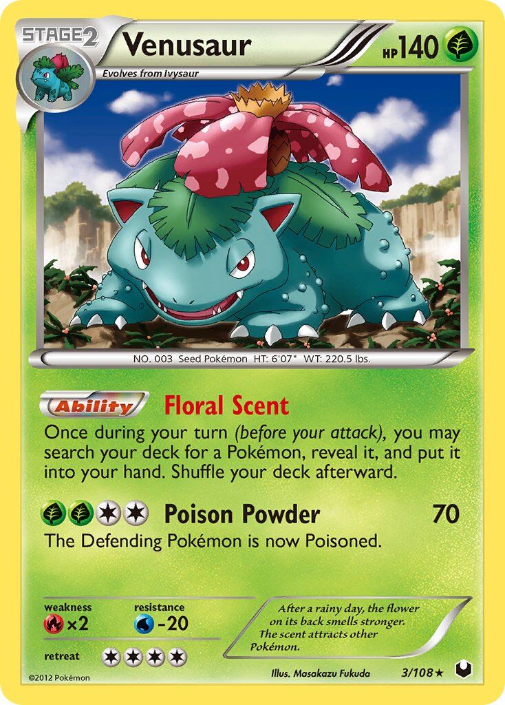Venusaur - 3/108 - EN Venusaur - 3/108 - EN