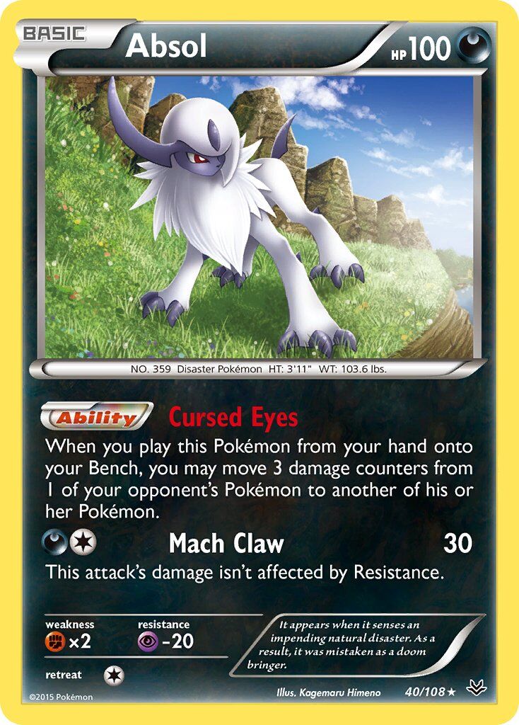 Absol - 40/108 - EN Absol - 40/108 - EN