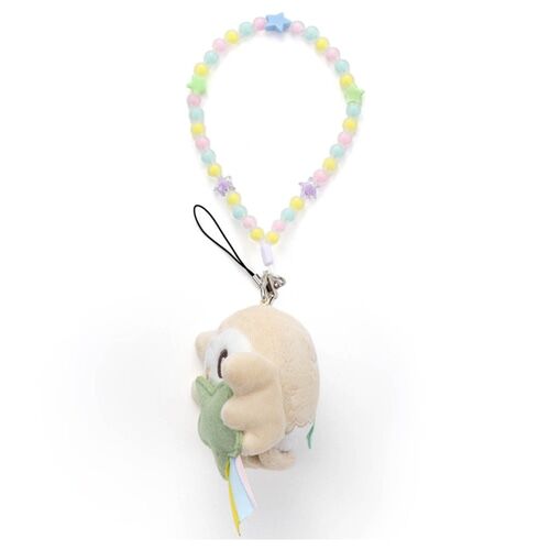 Pokemon PokePeace Strap (Hoshizora Ver.) Rowlet Plush - 8 cm