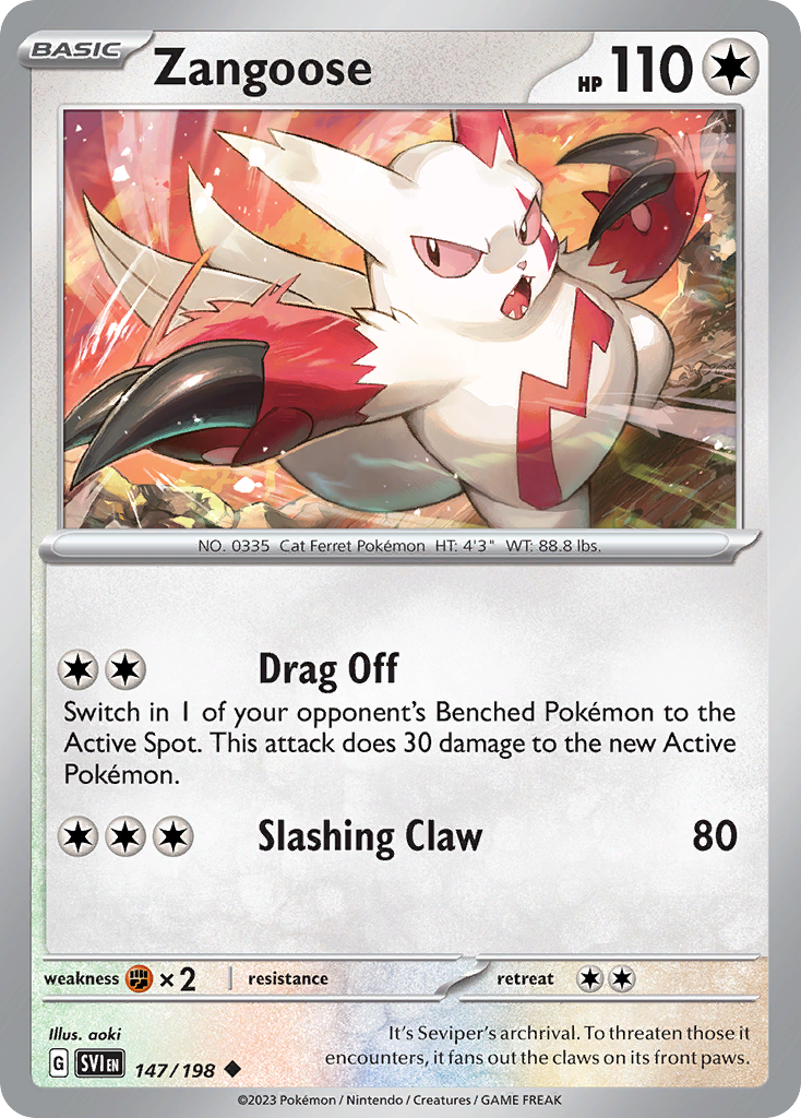 Zangoose - 147/198 - EN Zangoose - 147/198 - EN