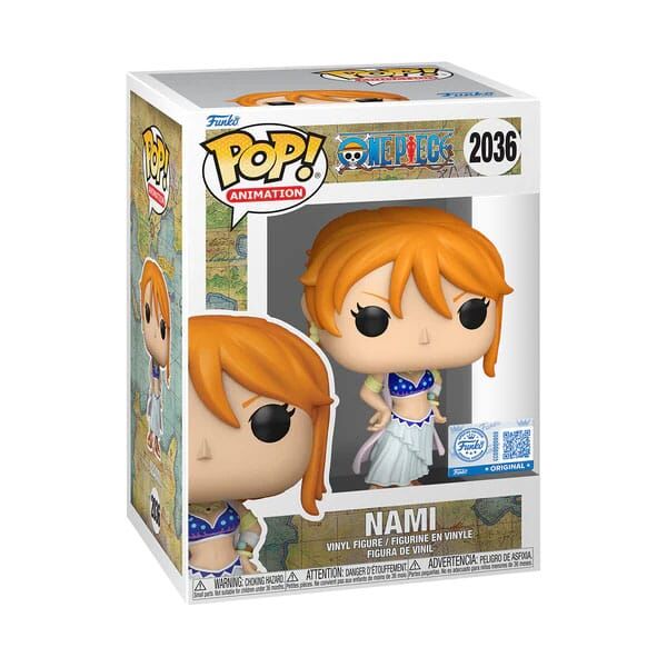 One Piece POP! #2036 - Animation Vinyl Figur Nami (Alabasta) 9 cm 