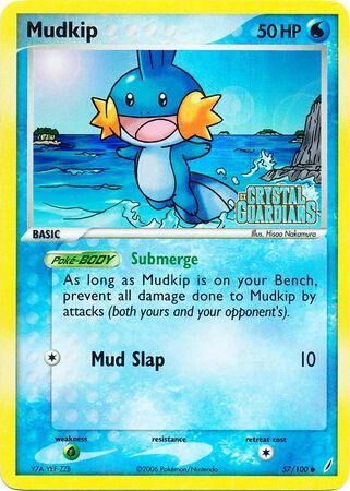 Mudkip - 57/100 - Reverse Holo - EN