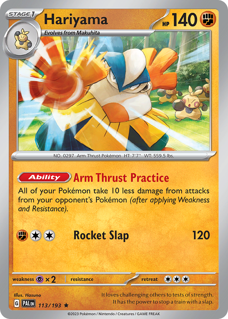 Hariyama - 113/193 - EN