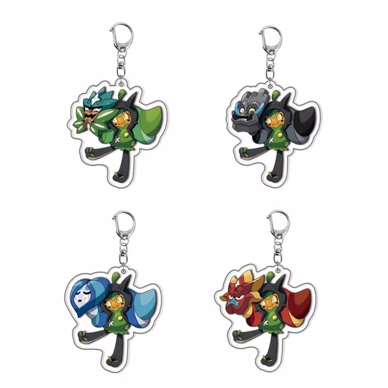 Pokémon Ogerpon Schlüsselanhänger (Zufallsauswahl)