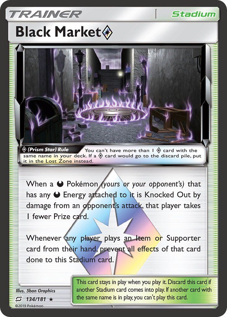 Black Market Prism Star - 134/181 - EN Black Market Prism Star - 134/181 - EN