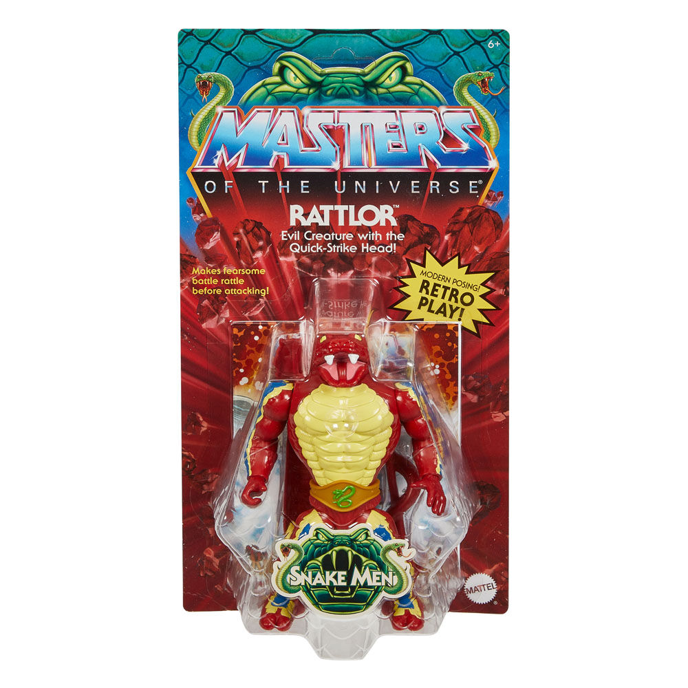 Masters of the Universe Origins Actionfigur Rattlor 14 cm