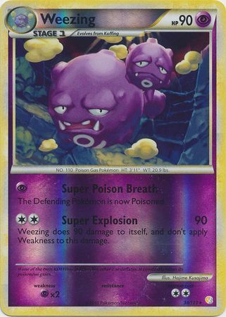 Weezing - 34/123 - Reverse Holo - EN