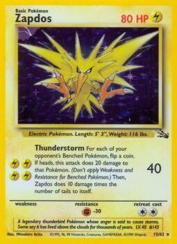 Zapdos - 15/62 - Unlimited - EN Zapdos - 15/62 - Unlimited - EN