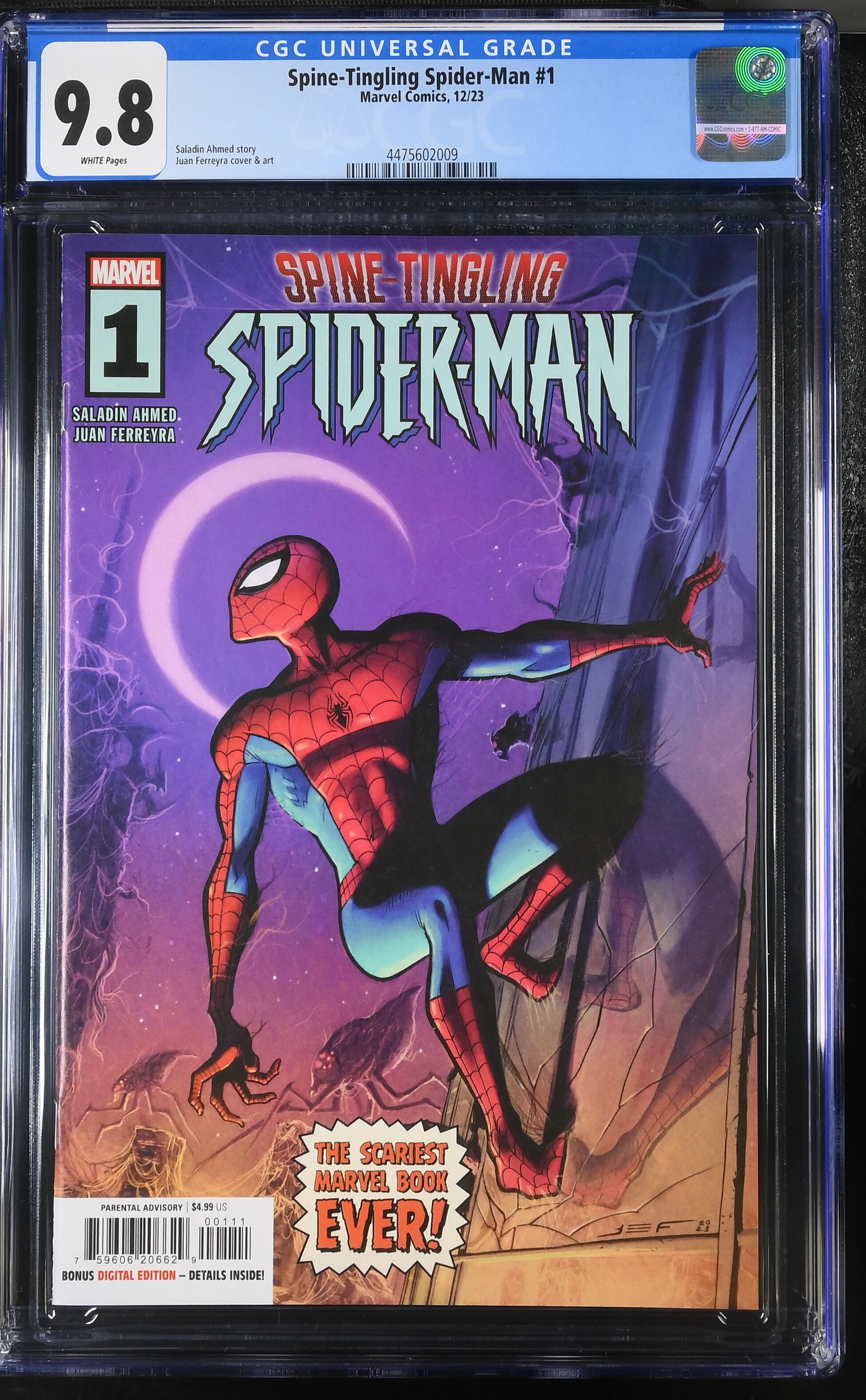 Spine-Tingling Spider-Man #1 CGC 9.8 Spine-Tingling Spider-Man #1 CGC 9.8