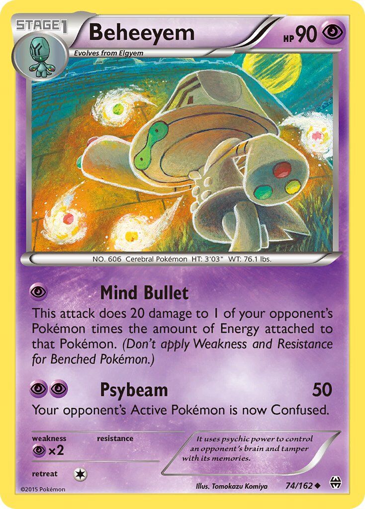 Beheeyem - 74/162 - EN