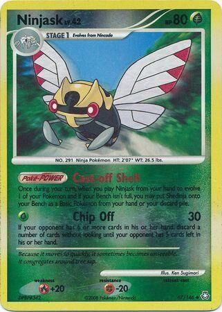 Ninjask - 67/146 - Reverse Holo - EN