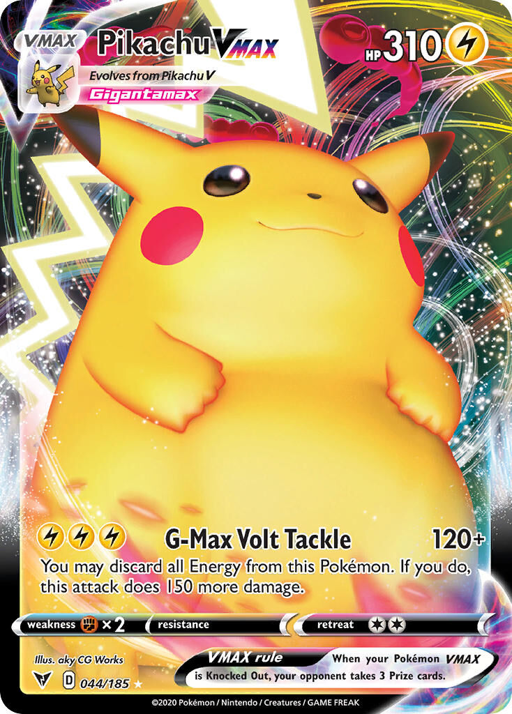 Pikachu VMAX - 044/185 - EN