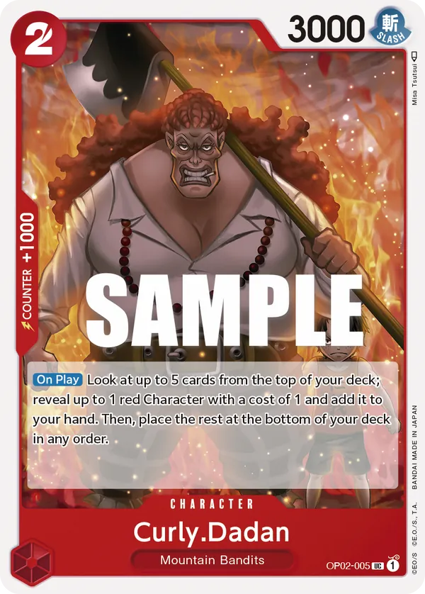 Curly.Dadan - OP02-005 Curly.Dadan - OP02-005