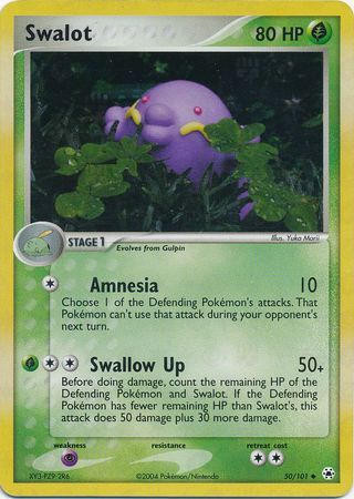 Swalot - 50/101 - Reverse Holo - EN Swalot - 50/101 - Reverse Holo - EN