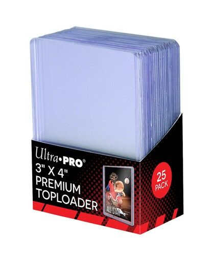 ultra-pro-toploader-regular-3-x4 Ultra PRO - 3" x 4 inches" Toploader Super Clear Premium (25pcs)