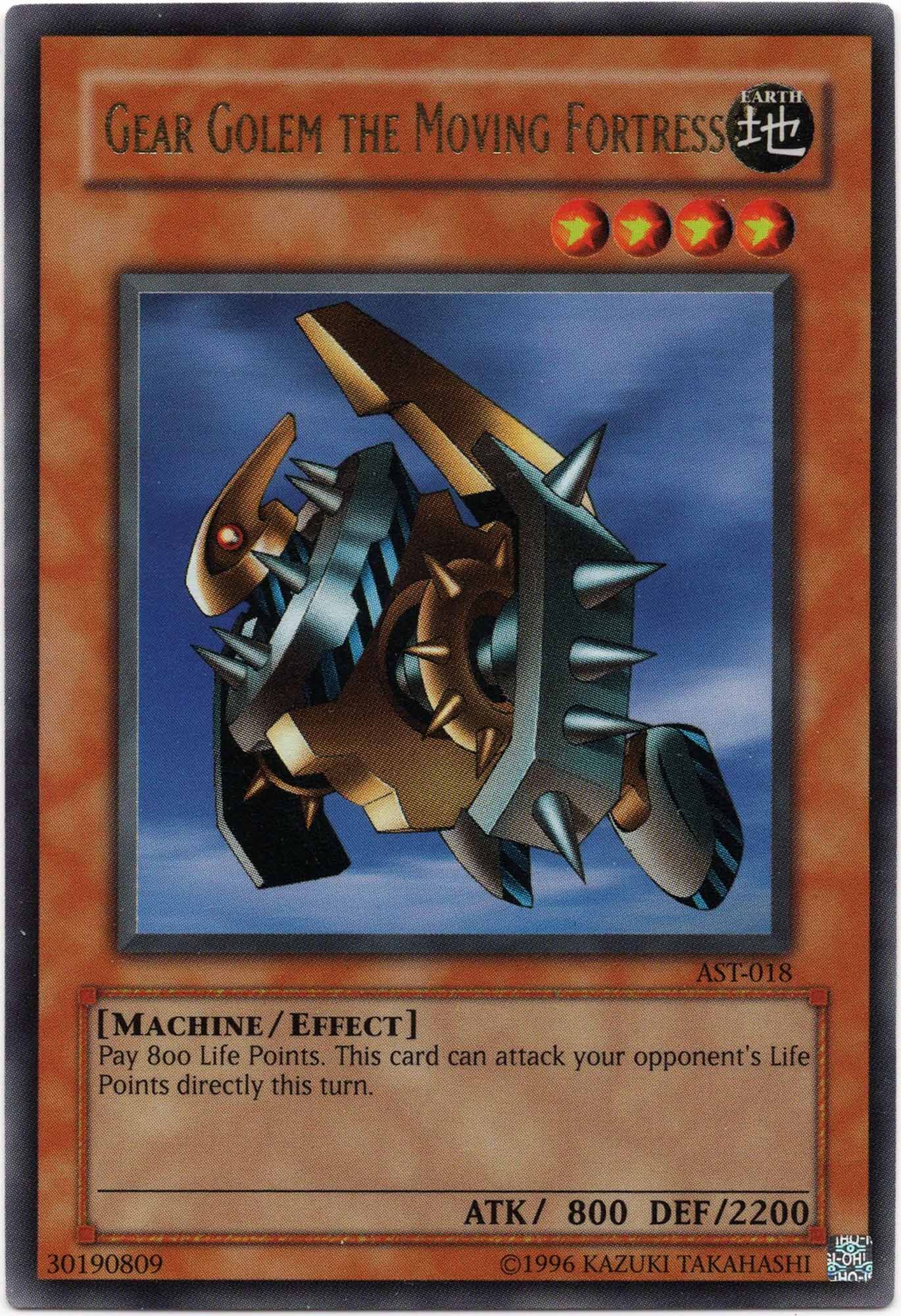 Gear Golem the Moving Fortress - AST-018 - Ultra Rare (Lightly Played)