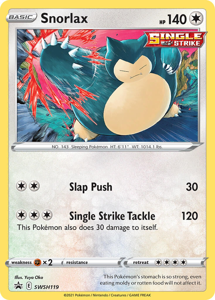 Snorlax - SWSH119/306 - EN Snorlax - SWSH119/306 - EN