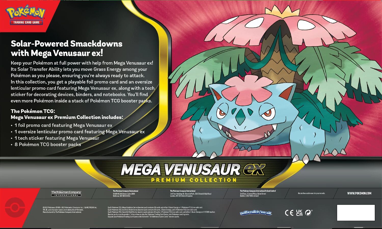 Mega Venusaur ex Premium Collection - EN