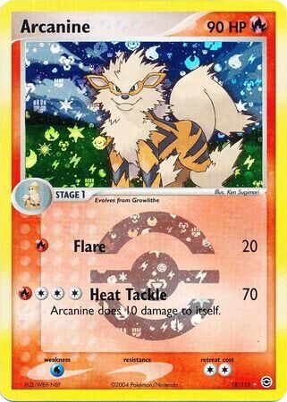 Arcanine - 18/112 - Reverse Holo - EN