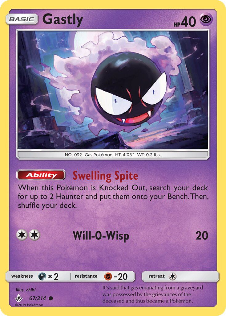 Gastly - 67/214 - EN