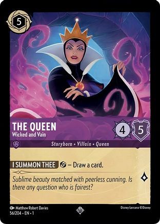 The Queen - Wicked and Vain - 56/204 - EN