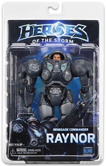 NECA Heroes of the Storm Starcraft Series 3 Jim Raynor Action Figure [Renegade Commander]