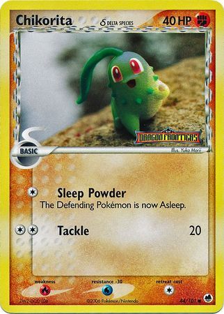 Chikorita - 44/101 - Reverse Holo - EN