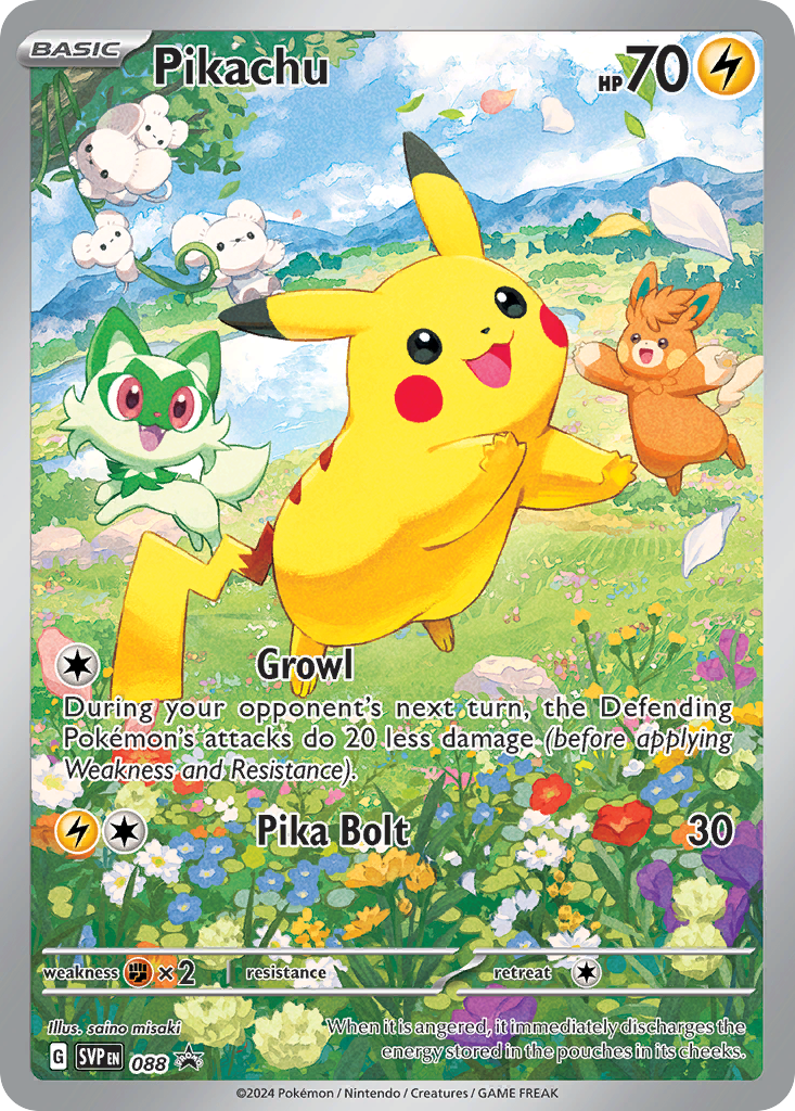 Pikachu - SVP088 - EN
