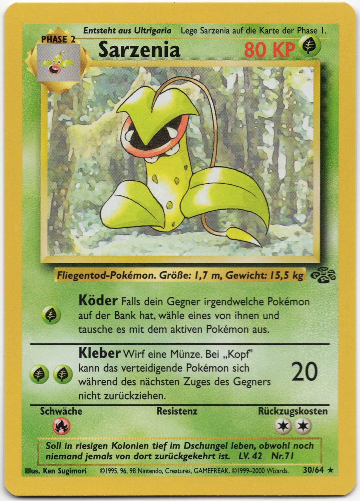 sarzenia-30-64-pok-mon-tcg Sarzenia - 30/64 - Pokémon TCG