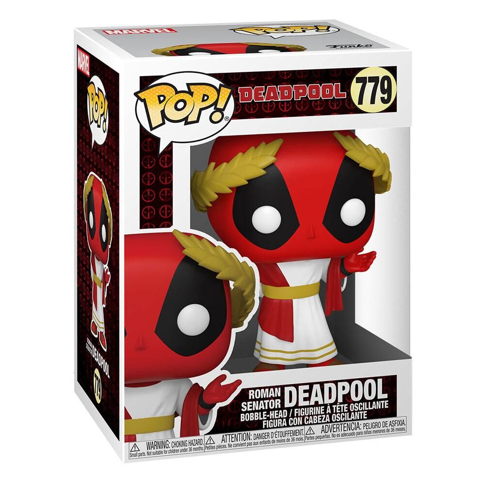 Marvel Deadpool 30th Anniversary POP! Vinyl Figur Roman Senator Deadpool 9 cm
