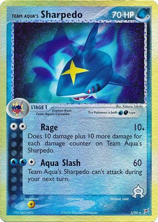 Team Aqua’s Sharpedo - 5/97 - Reverse Holo - EN