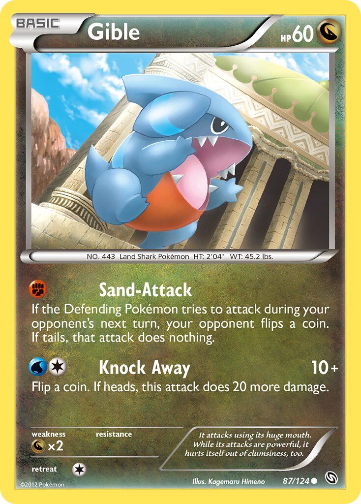 Gible - 87/124 - EN Gible - 87/124 - EN