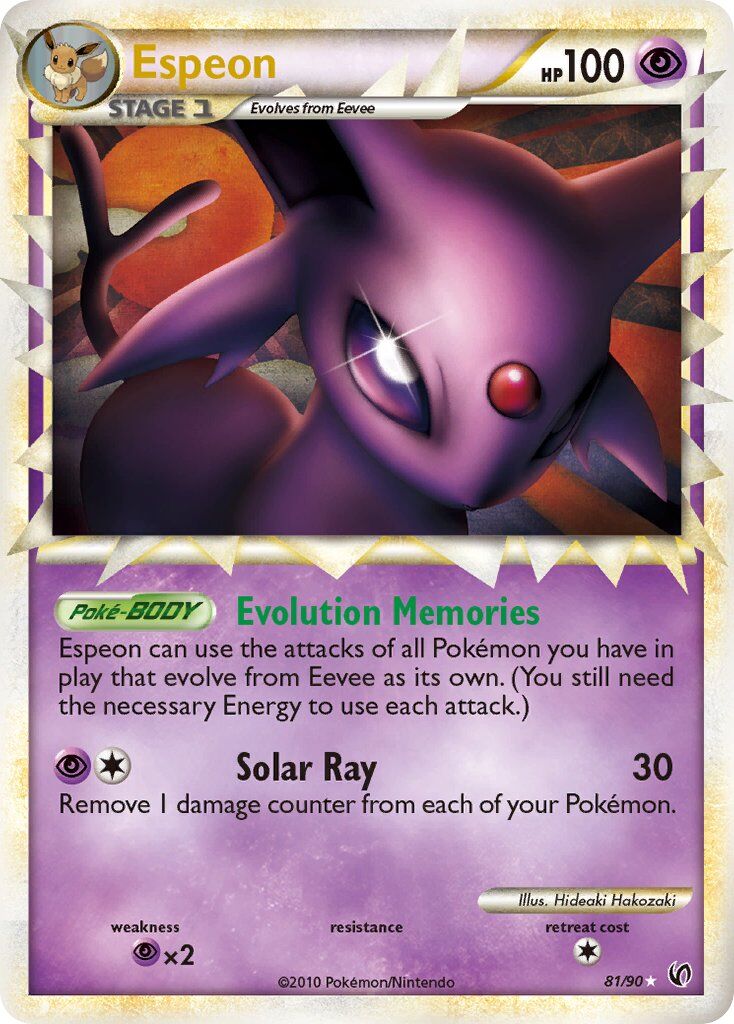 Espeon - 81/91 - EN Espeon - 81/91 - EN