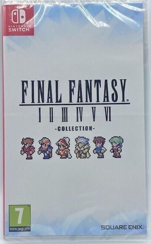 Nintendo Switch NS Final Fantasy I-VI Collection Square Enix Final Fantasy I-VI Pixel Remaster Collection
