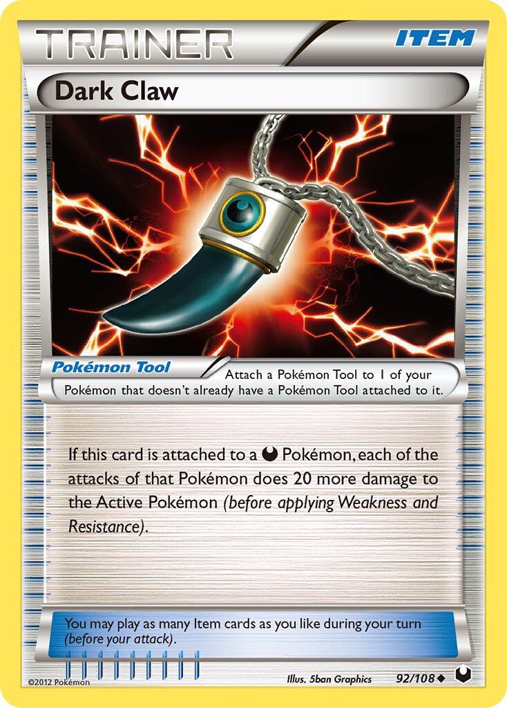 Dark Claw - 92/108 - EN