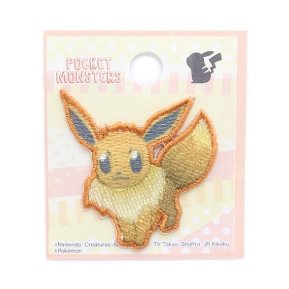 Pokemon Eevee Embroidery Seal Patch Pokemon Eevee Embroidery Seal Patch