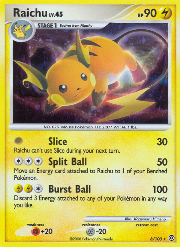 Raichu - 8/100 - EN