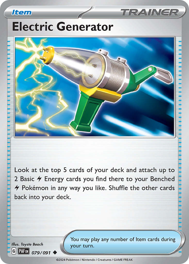 Electric Generator - 079/91 - EN Electric Generator - 079/91 - EN