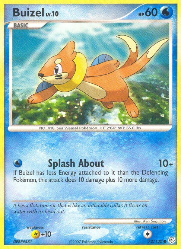 Buizel - 72/130 - EN