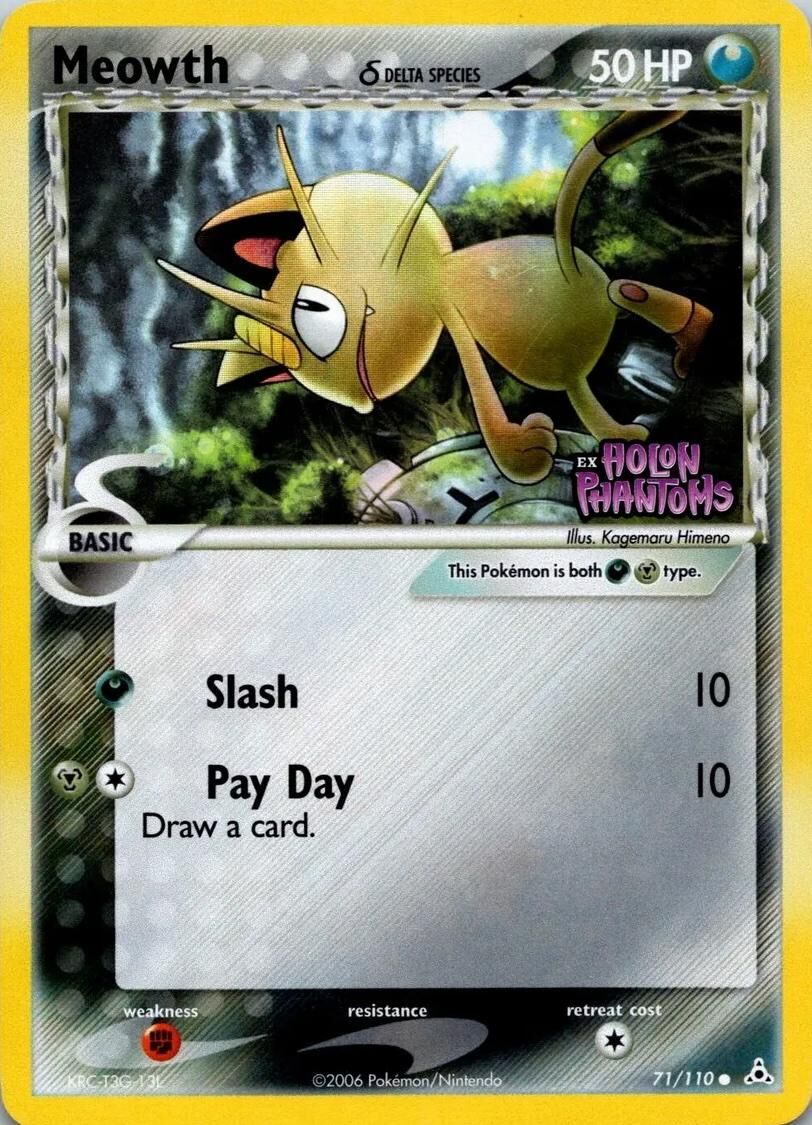 Meowth - 71/110 - Reverse Holo - EN Meowth - 71/110 - Reverse Holo - EN