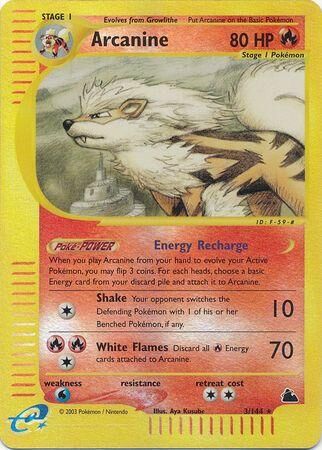 Arcanine - 3/144 - Reverse Holo - EN Arcanine - 3/144 - Reverse Holo - EN