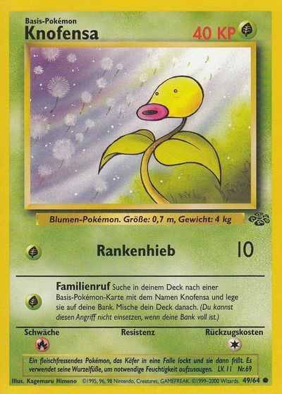 knofensa-pok-mon-tcg Knofensa 049/064 - Pokémon TCG