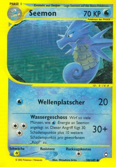 seemon-pok-mon-tcg Seemon 058/147 - Pokémon TCG