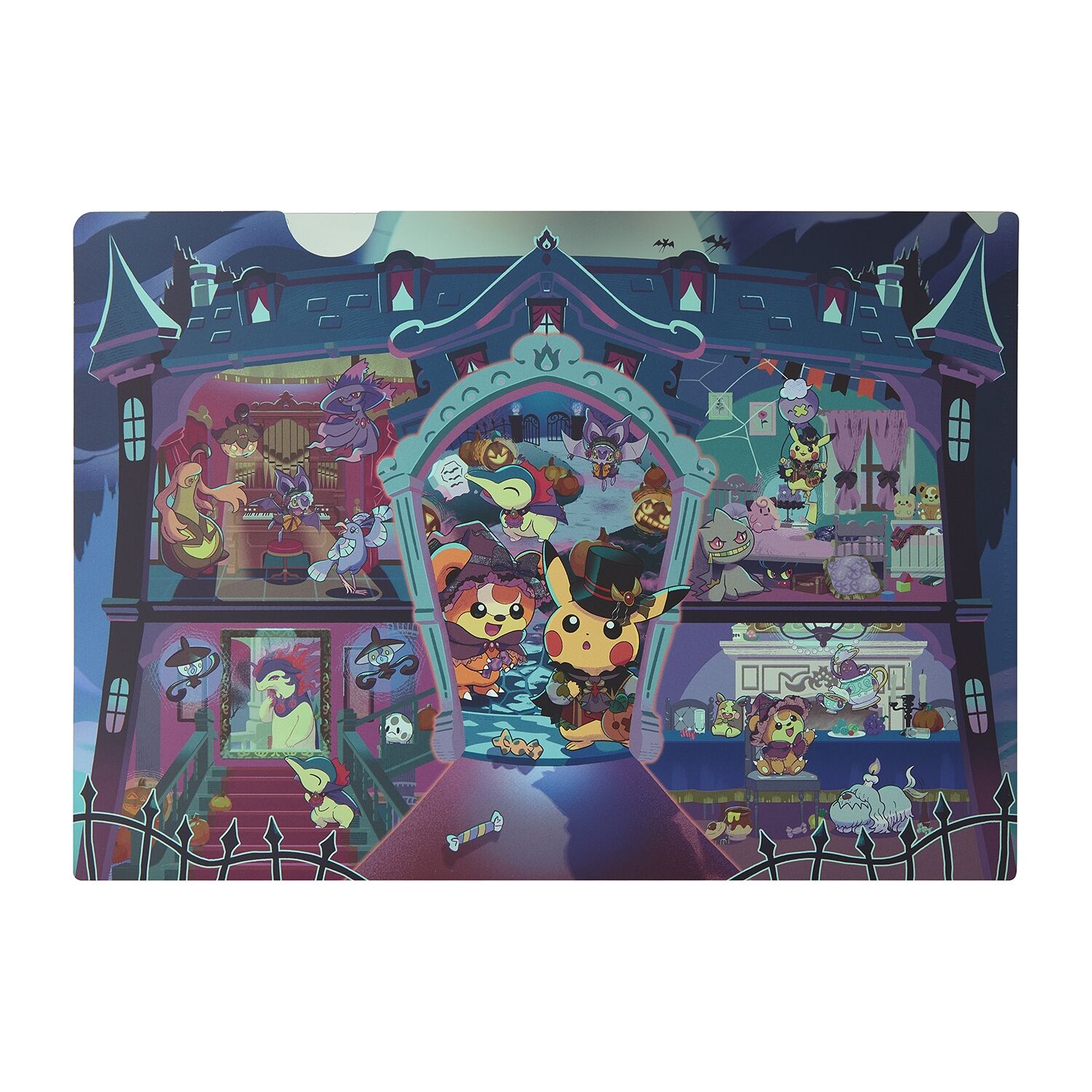 Pokémon Center Original - Clearfile Halloween Ghost Chateau Pokémon Center Original - Clearfile Halloween Ghost Chateau